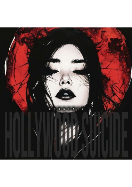 Ghøstkıd - Hollywood Suıcıde (Transparent Red Vınyl) - Plak