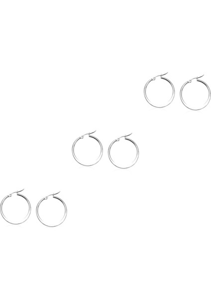 Çift Büyük Altın Halka Küpeler Yuvarlak Küpe Vintage Küpe Kadınlar Için Küpe Çiviler Kadınlar Için Döngü Damla Küpeler Açıklama Küpeler Kadınlar Için Bayan Metal Gümüş Küpe Alaşım (Yurt Dışından)