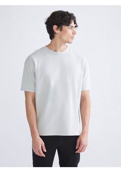 Yeni Sezon Bisiklet Yaka Kısa Kollu Erkek Sweatshirt