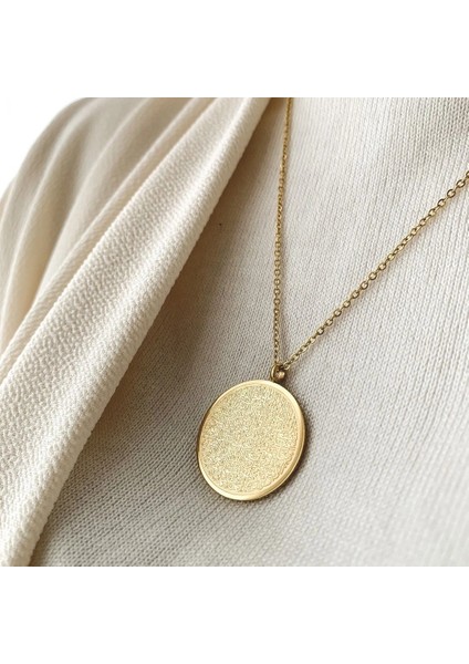 Hat Ayetel Kürsi Küçük Kolye – Çelik Altın Kaplama, Manevi Koruyucu Takı fırsatları