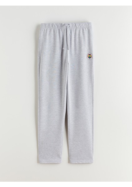 Yeni Sezon Standart Kalıp Fenerbahçe Baskılı Erkek Pijama Takımı modelleri