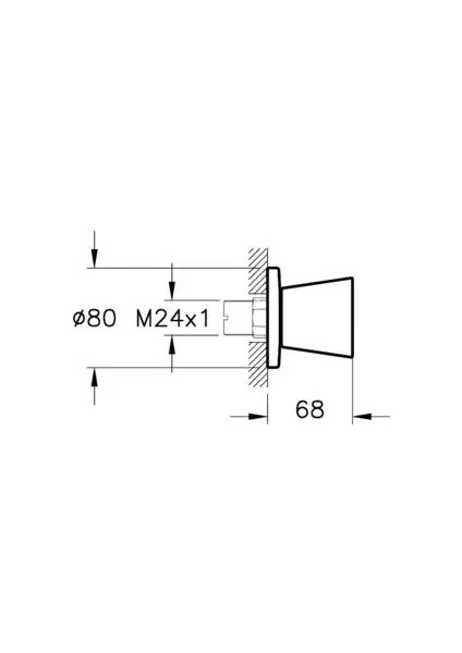 Liquid A42793 Sıva Üstü Grubu Ankastre Stop Valf Krom fiyatları