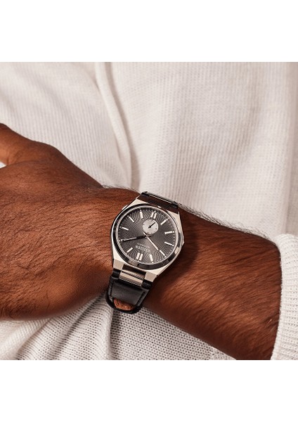 Tsuyosa Small Second NK5010-01H Otomatik Deri Erkek Kol Saati fiyatları