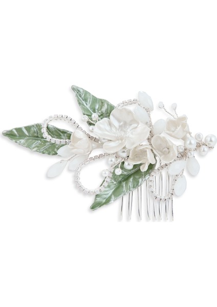 Brialis Incili ve Kristal Taşlı Duvak Aksesuarı fiyatları