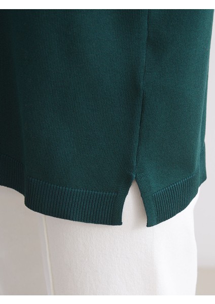 Yeni Sezon Bisiklet Yaka Kadın Triko Kazak modelleri