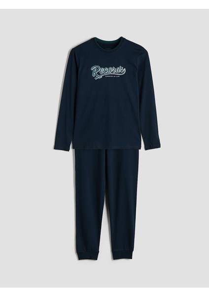 Yeni Sezon Standart Kalıp Erkek Pijama Takımı