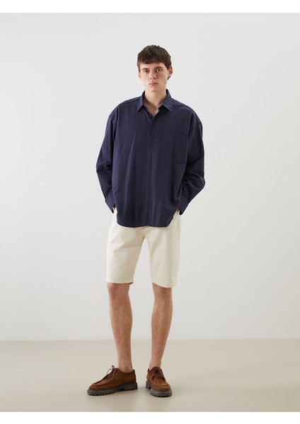 Yeni Sezon Standart Kalıp Erkek Jean Şort