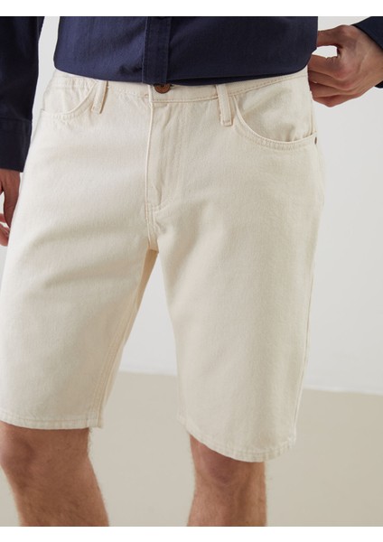 Yeni Sezon Standart Kalıp Erkek Jean Şort modelleri