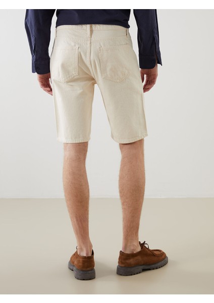 Yeni Sezon Standart Kalıp Erkek Jean Şort fırsatları