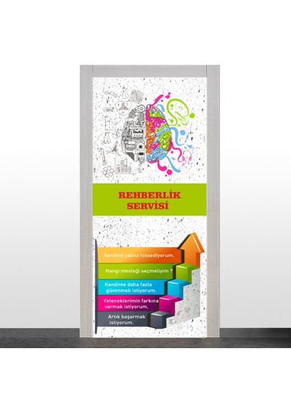 Rehberlik Servisi Kapı Giydirme 90*205