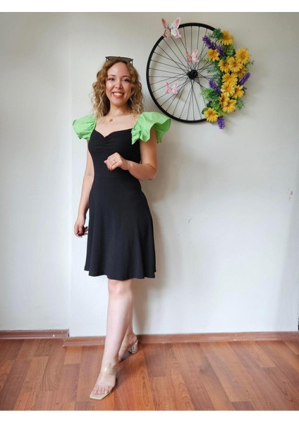 Kol Detaylı Elbise modelleri