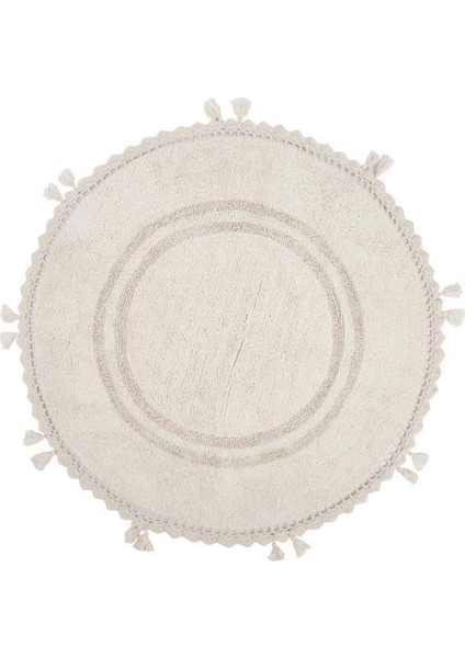 Olivid Bej Banyo Paspası 100 x 100 cm