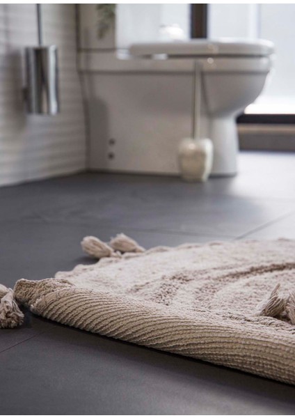 Olivid Bej Banyo Paspası 100 x 100 cm modelleri