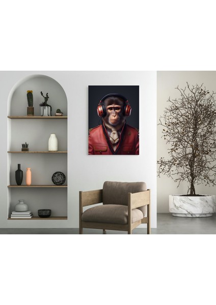 Şakacı Maymun - Ahşap Mdf Tablo fırsatları