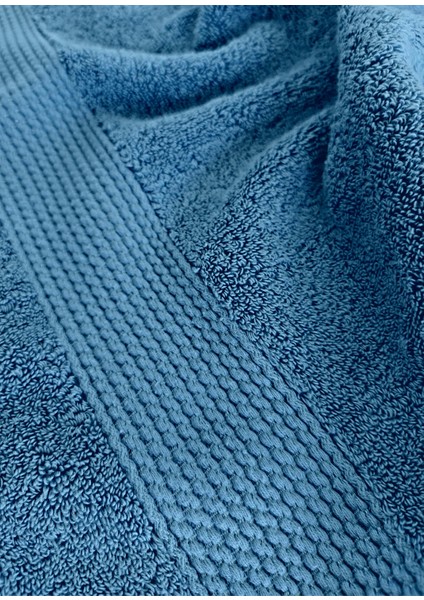 Sicilia Mavi Pamuklu 3'lü Havlu Seti fiyatları