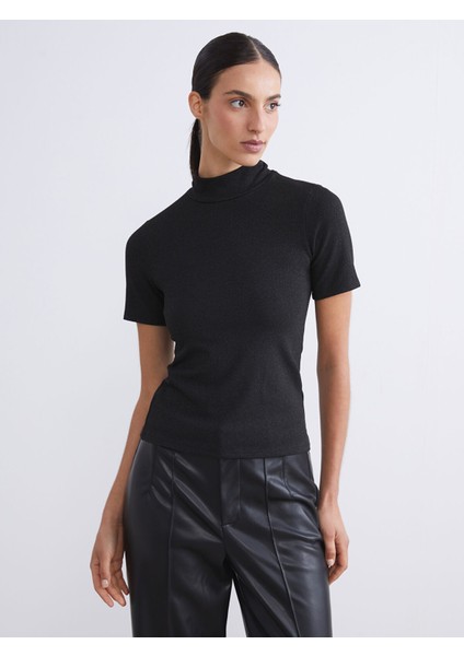 Yeni Sezon Dik Yaka Kadın Body