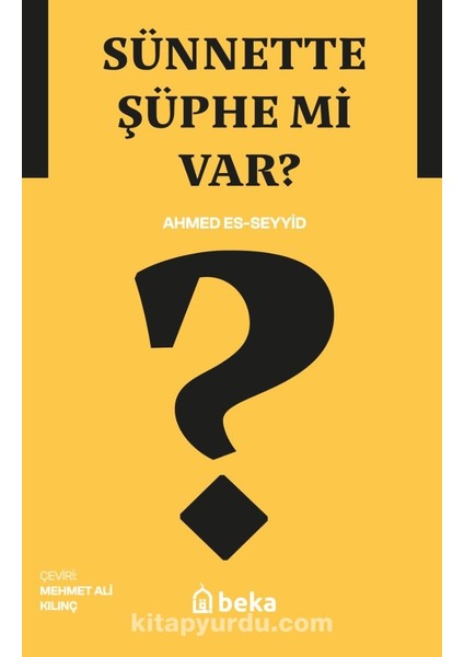 Sünnette Şüphe Mi Var?