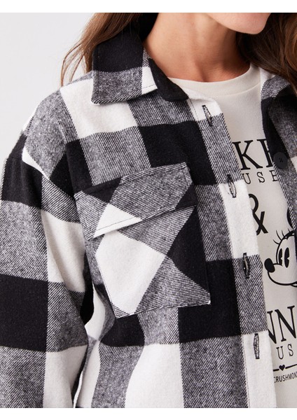 Yeni Sezon Ekose Uzun Kollu Hamile Oduncu Gömlek Ceket fırsatları