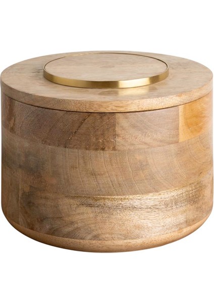 Taj Mango Golden Ring Ahşap Dekoratif Kutu