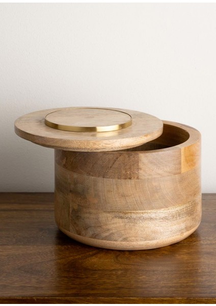 Taj Mango Golden Ring Ahşap Dekoratif Kutu fiyatları