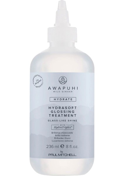 Paul Mitchell Hydrasoft Glossing Treatment Nem ve Parlaklık Artıcı Saç Serumu 236 ml