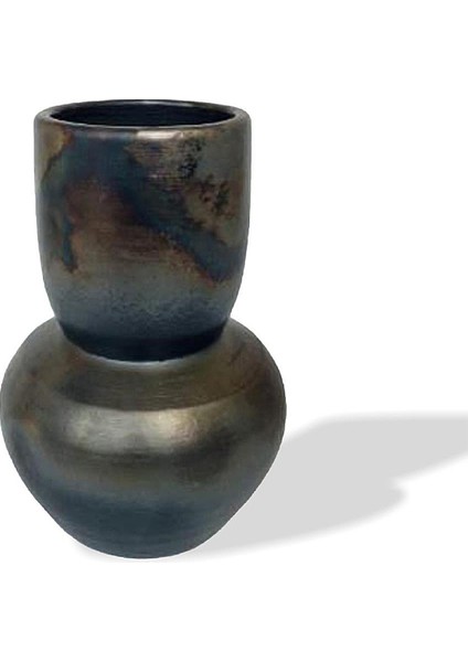 Wo Terracotta Siyah Vazo