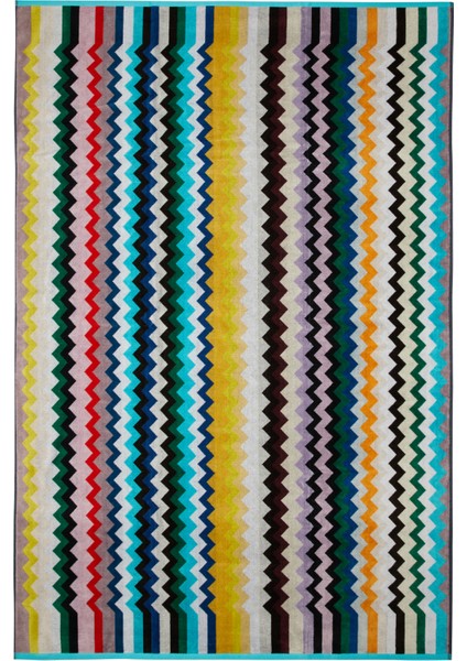 Carlie Çok Renkli Banyo Havlusu