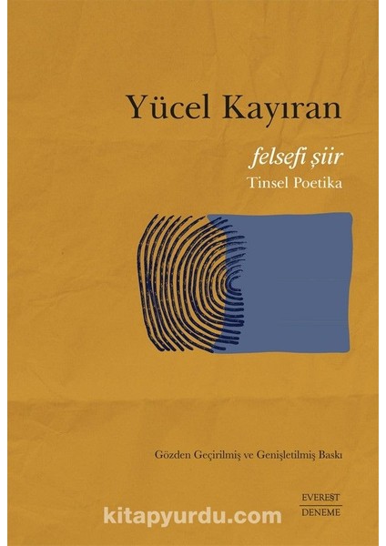 Felsefi Şiir Tinsel Poetika