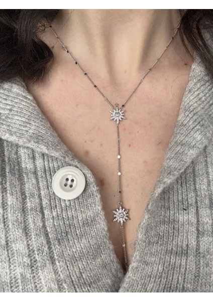 Kutup Yıldızlı Y Kolye