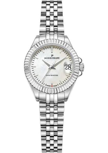 JPQLS821326 Gri Çelik Kadın Kol Saati