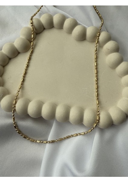 Gold Işıltılı Dorika Kolye modelleri