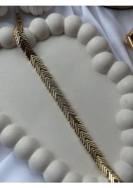 Zirkon Taşlı Balıksırtı Bileklik fiyatları