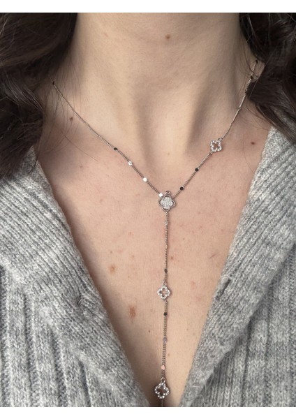 Yonca Detaylı Y Kolye fiyatları