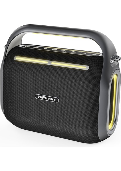 Musicbox 200 100W Bluetooth 5.0 Bt/usb/sd Kart/ Aux Girişli Mikrofonlu Karaoke Sistemi Kablosuz Hoparlör Siyah fiyatları
