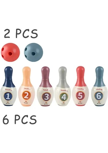 Iç Mekan Kids Bowling Sports Toys Set Ebeveyn-Çocuk Etkileşimli Aile Partisi Oyunu Komik Açık Hava Spor Oyunu Hediyeler Çocuklar Için Oyuncaklar: A Yok Kutu (Yurt Dışından)