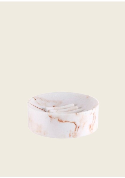 Cloud Bej Polirezin 3'lü Banyo Seti