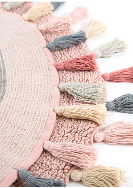 Laura Pembe Banyo Paspası 100X100 cm indirimleri