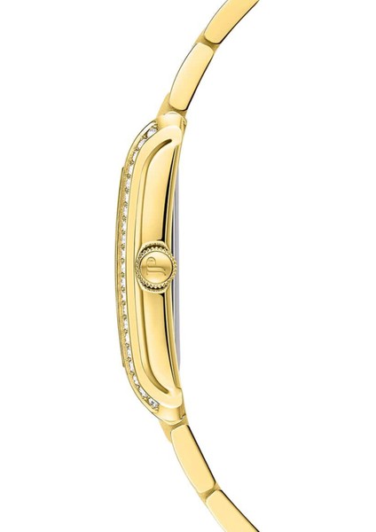 JPQLS911398 Altın Rengi Metalik Gri Çelik Kadın Kol Saati fiyatları