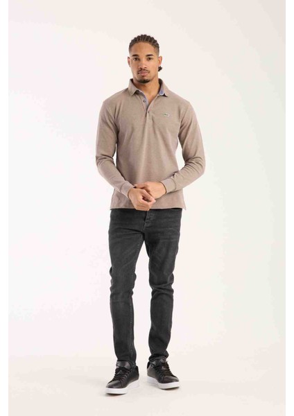 Polo Kahve Regular Fit Uzun Kol Garnili fırsatları