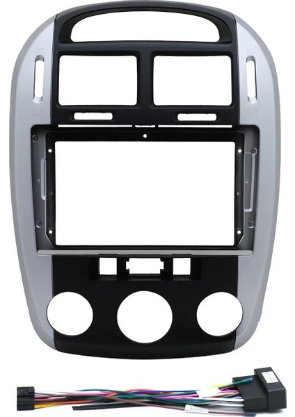 Kıa Cerato 2006-2009 9" Gri Çerçevesi - Soket