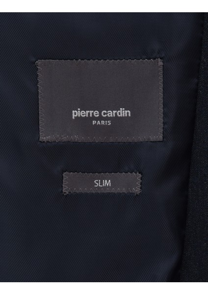 Erkek Lacivert Slim Fit Ceket 50317671-VR033