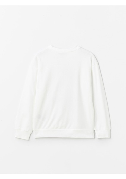 Yeni Sezon Bisiklet Yaka Wednesday Baskılı Uzun Kollu Kız Çocuk Sweatshirt fiyatları