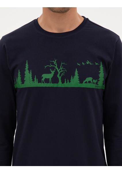 Erkek Lacivert Pijama Takımı 50322636-200