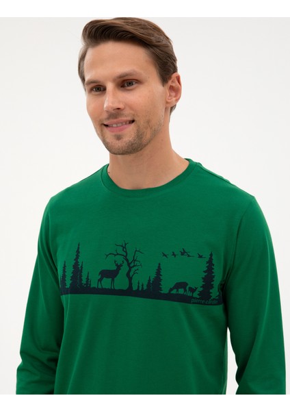 Erkek Yeşil Pijama Takımı 50322636-700 fiyatları