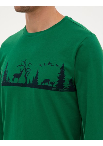 Erkek Yeşil Pijama Takımı 50322636-700