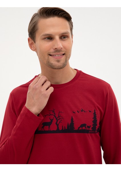 Erkek Bordo Pijama Takımı 50322636-900 fiyatları