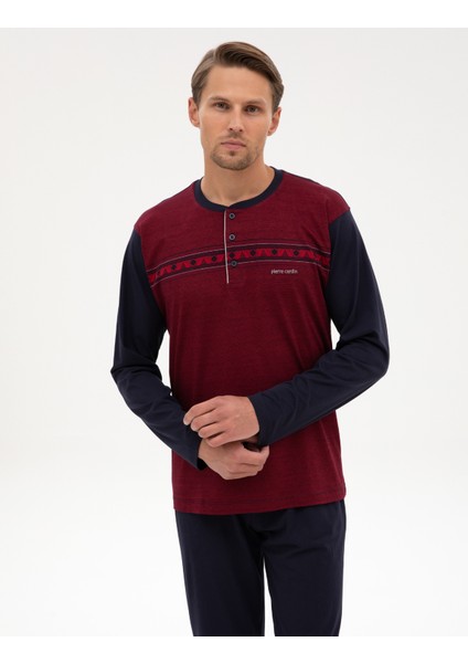 Erkek Bordo Pijama Takımı 50322651-900 modelleri