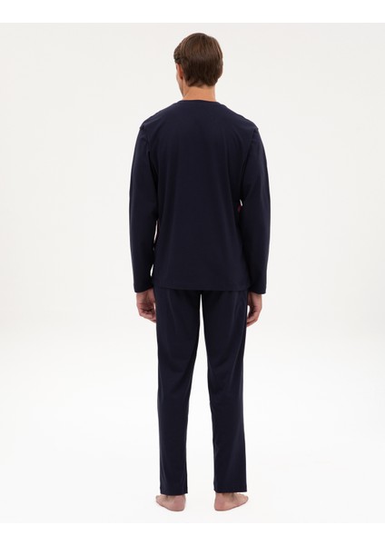 Erkek Bordo Pijama Takımı 50322651-900 indirimleri