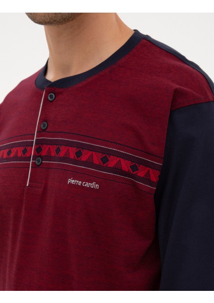 Erkek Bordo Pijama Takımı 50322651-900