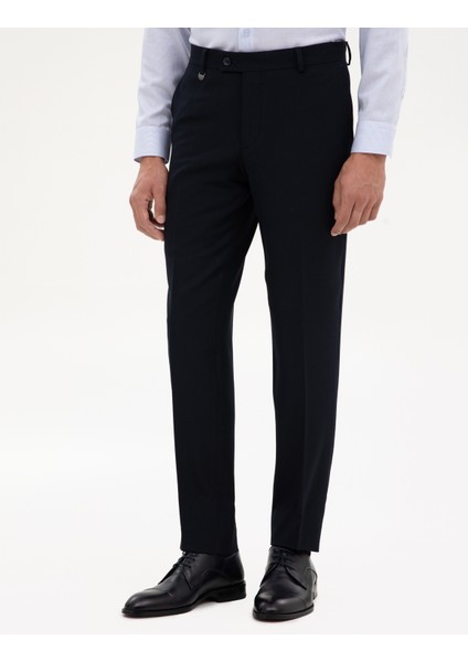 Erkek Lacivert Ex. Slim Fit Kumaş Pantolon 50316298-VR033 fiyatları